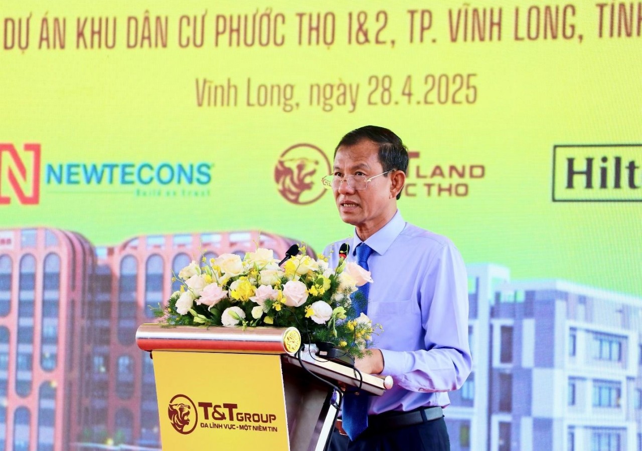 T&T Group khởi công xây dựng 2 công trình nhà ở xã hội tại Vĩnh Long